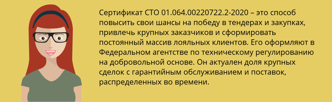 Получить сертификат СТО 01.064.00220722.2-2020 в Мончегорск